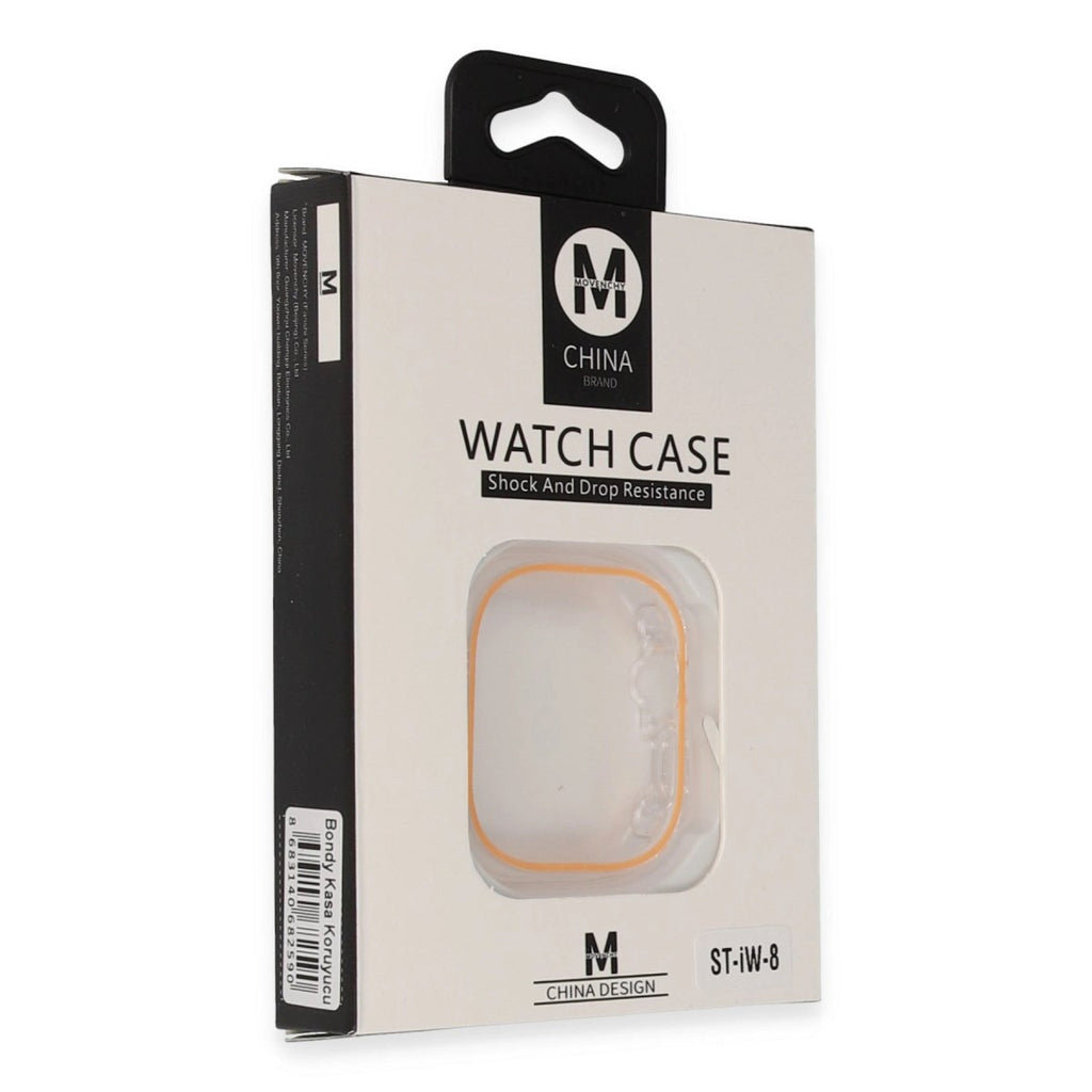 Mey İthalat® Watch Ultra 49mm Bondy Kasa Koruyucu - Turuncu