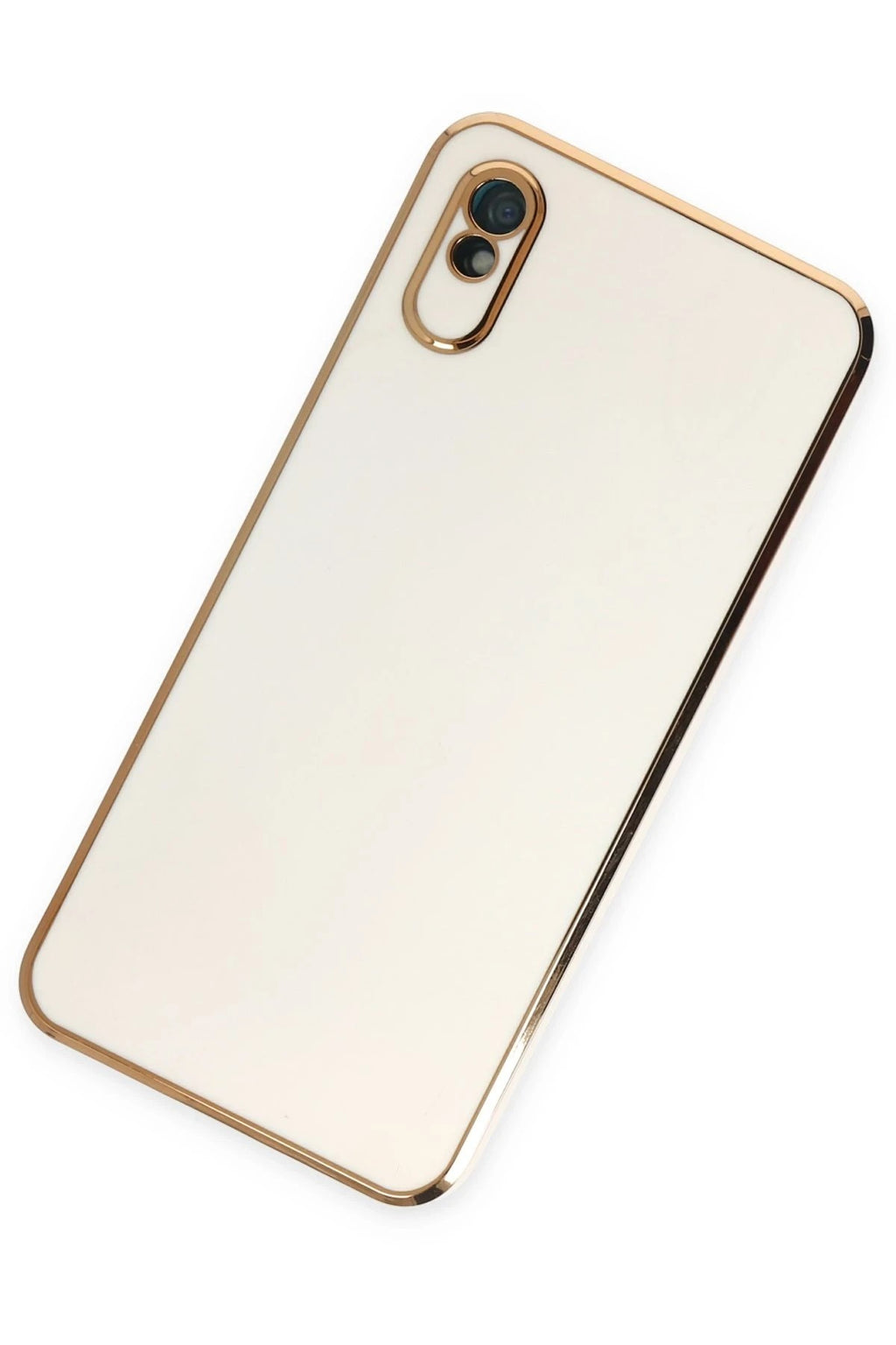 Mey İthalat® Redmi 9A Kılıf Volet Silikon - Beyaz