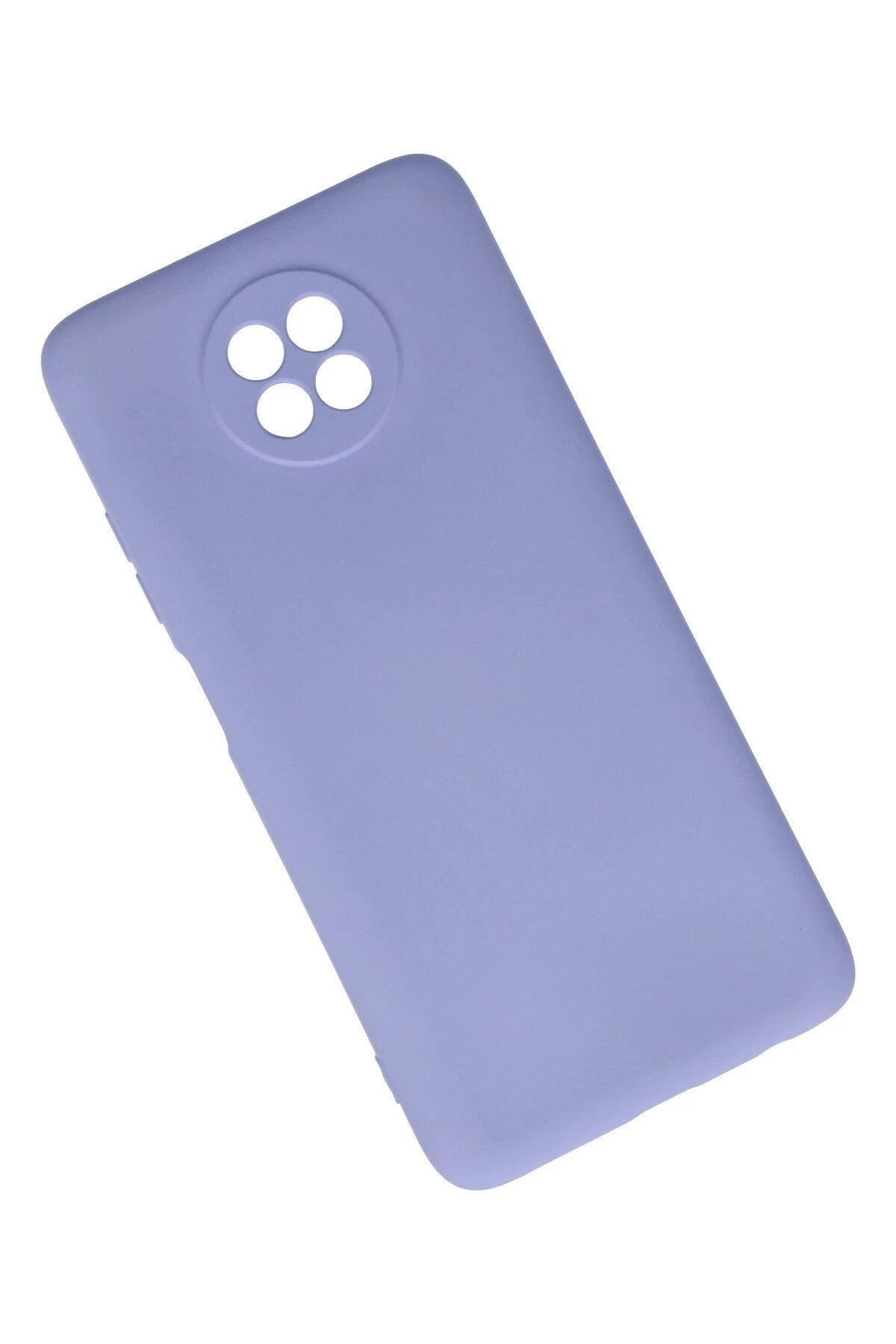 Mey İthalat® Redmi Note 9 5G Kılıf Nano içi Kadife Silikon - Lila