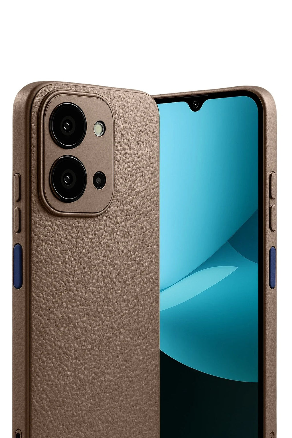 Mey İthalat® Redmi 15C 4G Thermax Silikon Kılıf - Kahverengi