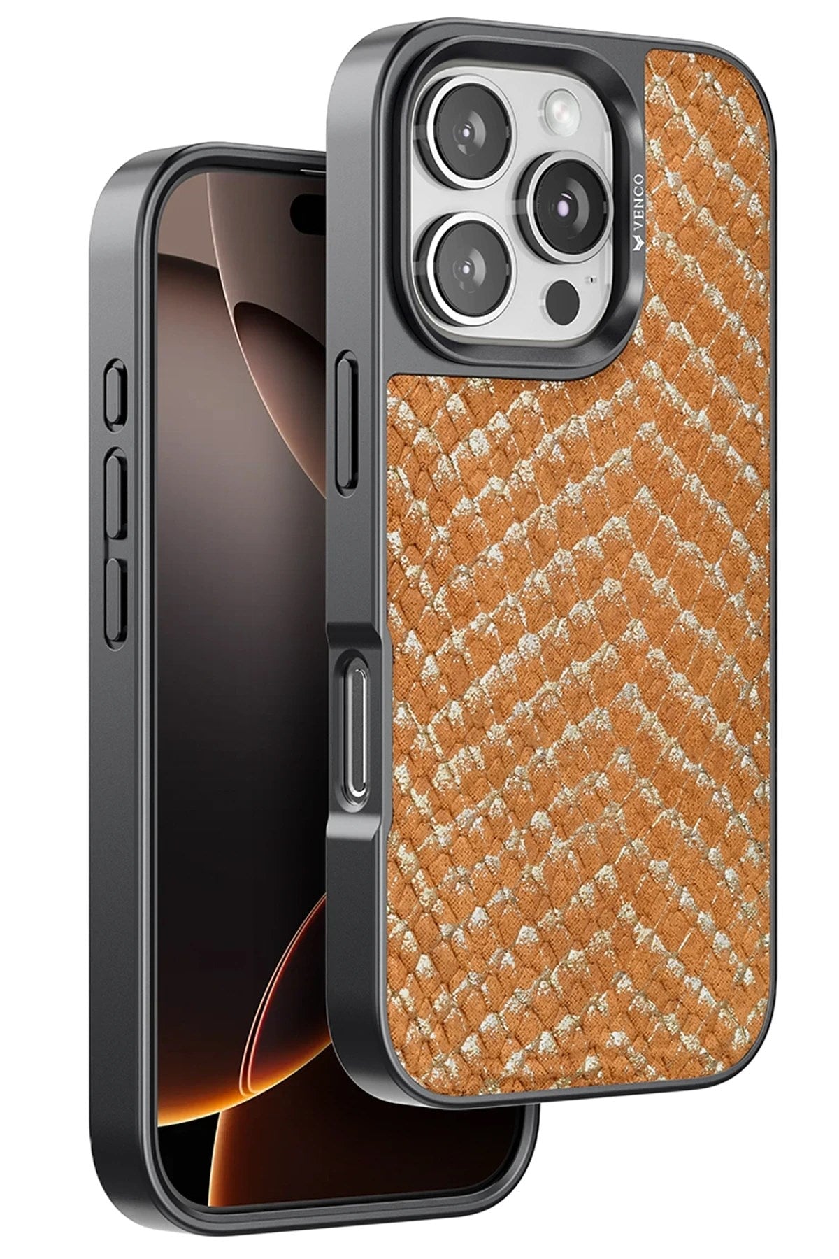 Mey İthalat® iPhone 16 Pro Max Viper Kapak - Kahverengi