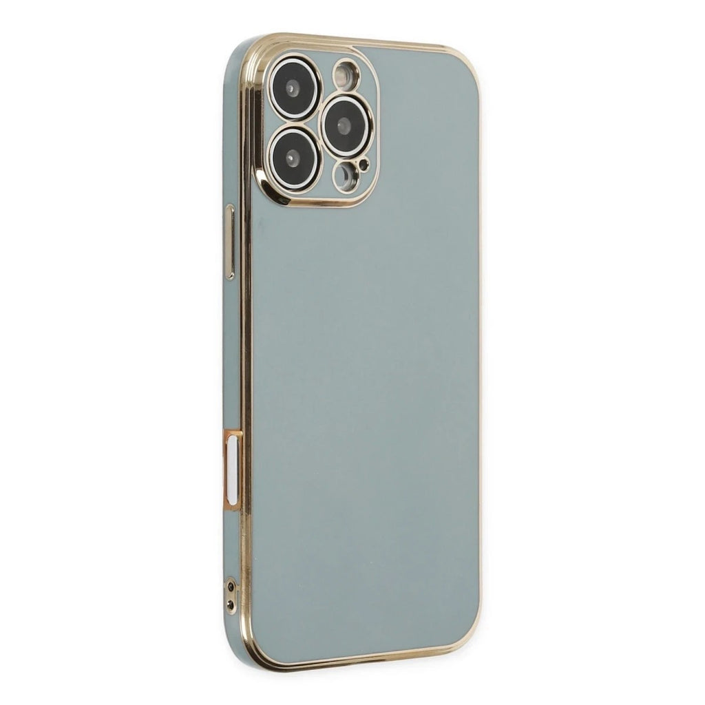 Mey İthalat® iPhone 16 Pro Kılıf Volet Silikon - Açık Yeşil