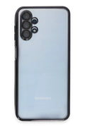 Mey İthalat® Samsung Galaxy A13 4G Kılıf Lensli Silikon - Siyah