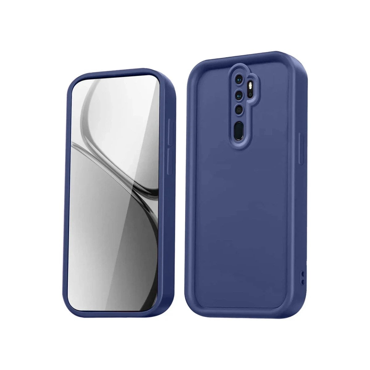 Mey İthalat® Redmi Note 8 Pro Kılıf Viera Silikon - Lacivert