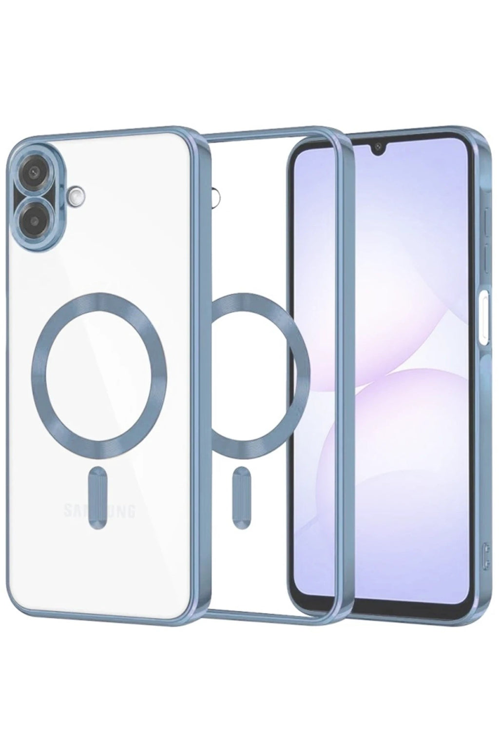 Mey İthalat® Samsung Galaxy A07 4G Kross Magneticsafe Kapak - Sierra Blue
