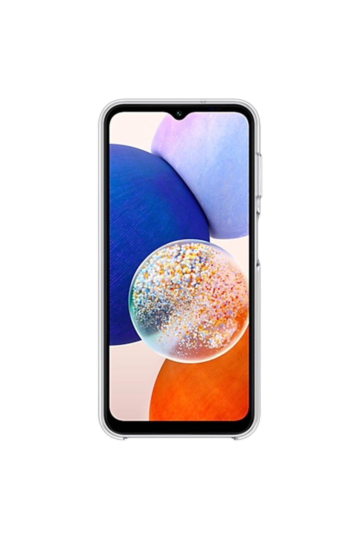Mey İthalat® Samsung Galaxy A14 4G Kılıf Lüx Şeffaf Silikon