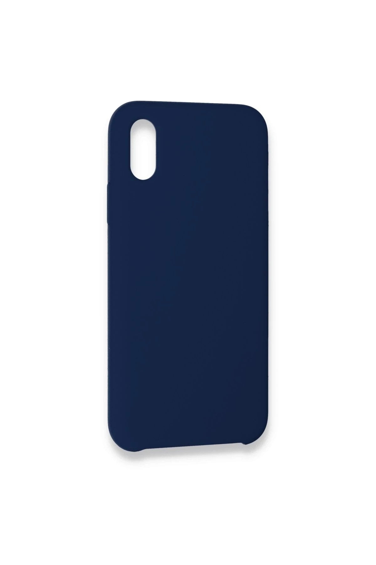 Mey İthalat® iPhone XS Max Kılıf Lansman Legant Silikon - Lacivert