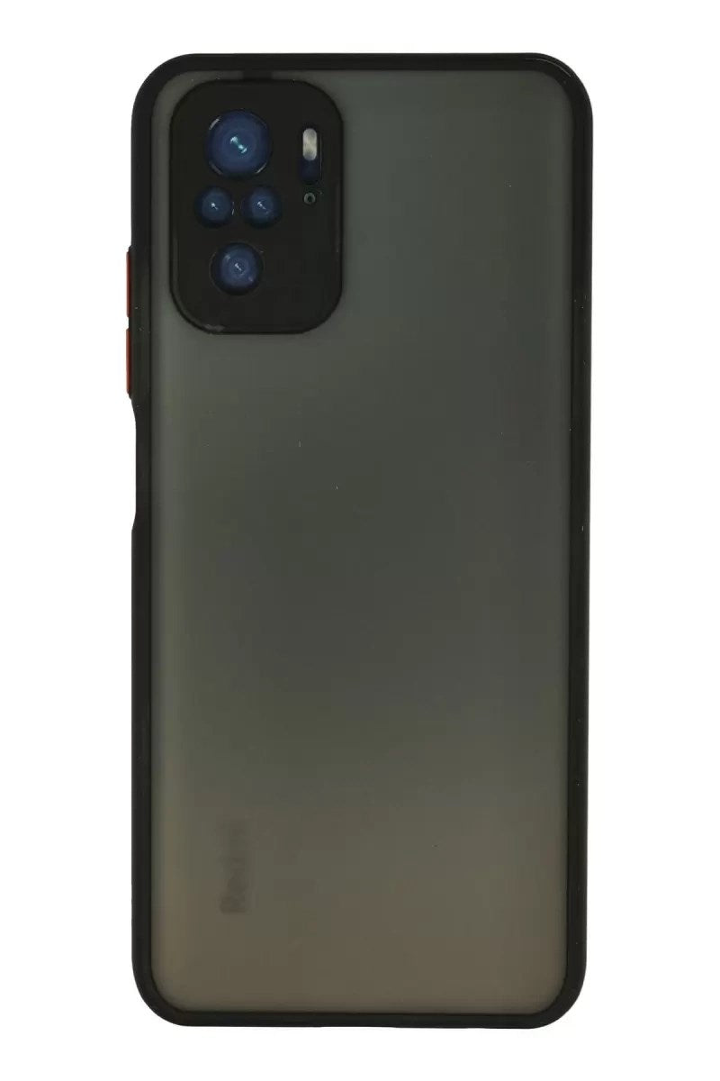 Mey İthalat® Redmi Note 10 Kılıf Montreal Silikon Kapak - Siyah
