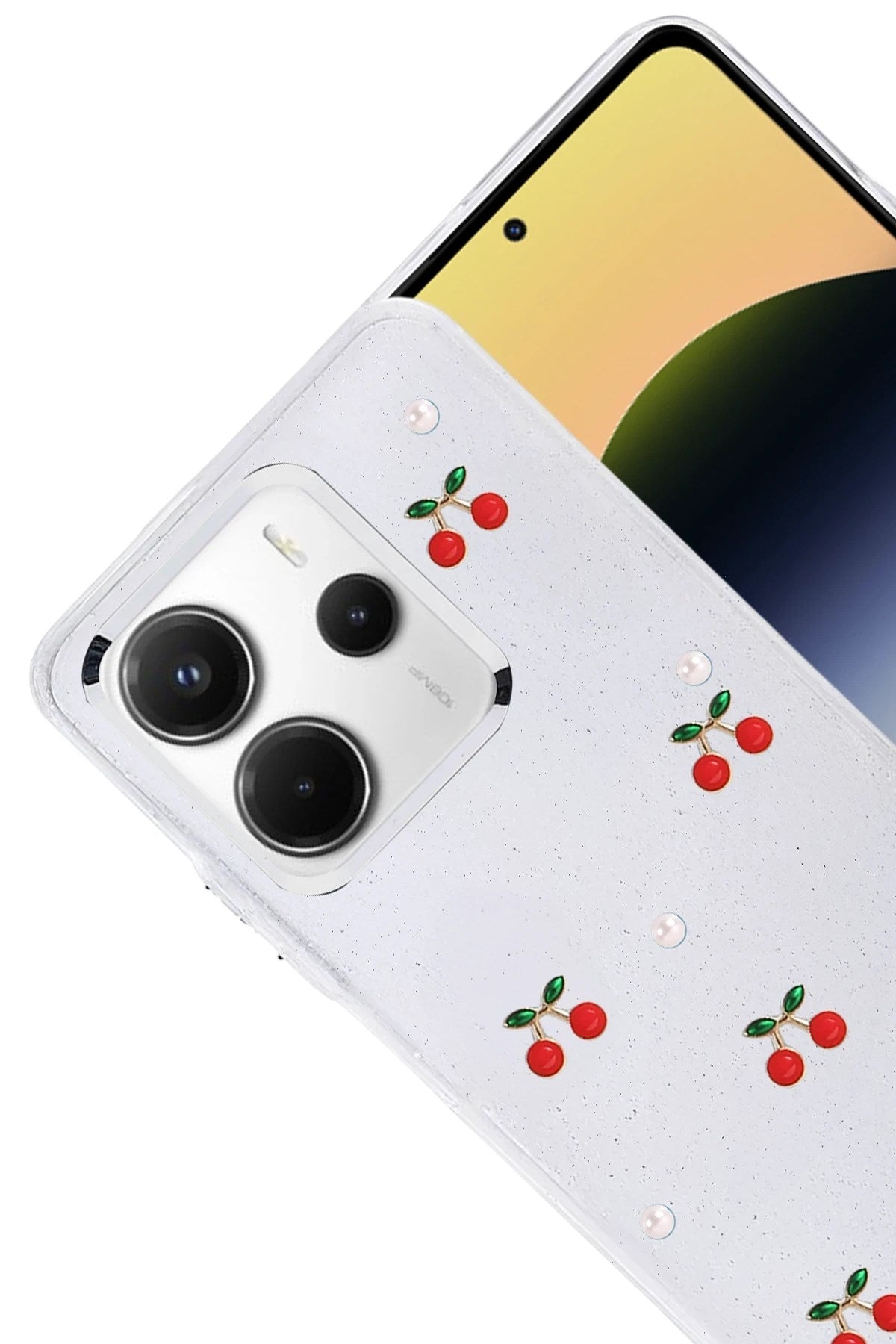 Mey İthalat® Redmi Note 14 4G Fiyonk Desenli Kapak - Desen 9