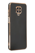 Mey İthalat® Redmi Note 9 Pro Kılıf Volet Silikon - Siyah