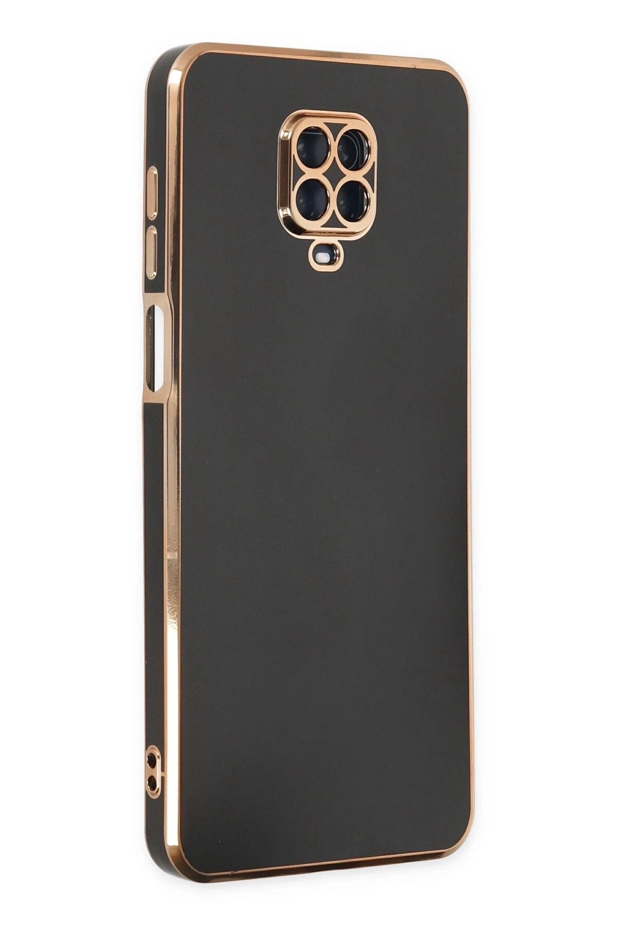 Mey İthalat® Redmi Note 9 Pro Kılıf Volet Silikon - Siyah