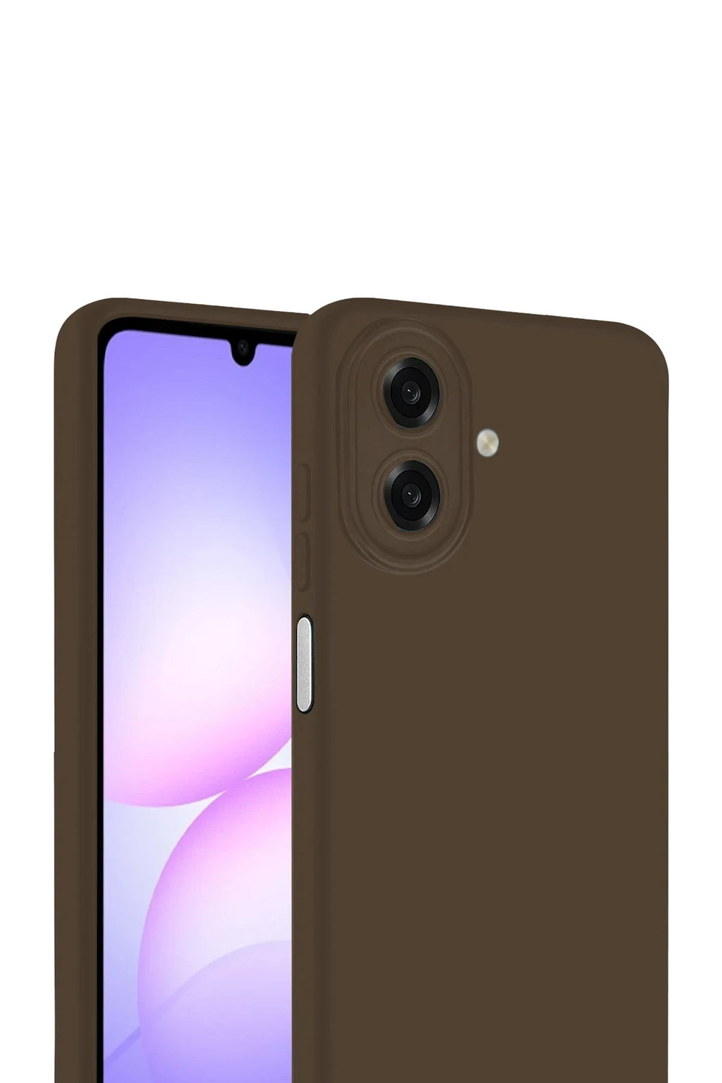 Mey İthalat® Samsung Galaxy A07 4G First Silikon - Kahverengi