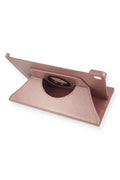 Mey İthalat® Samsung Galaxy T500 Tab A7 10.4 Kılıf 360 Tablet Deri Kılıf - Rose Gold