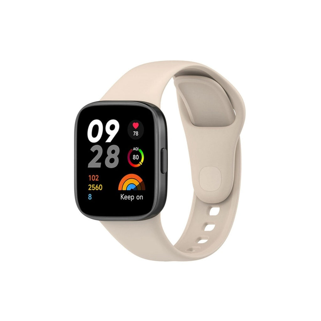 Mey İthalat® Redmi Watch 3 Klasik Kordon - Bej