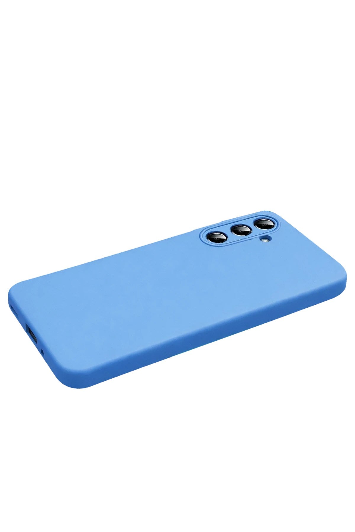 Mey İthalat® Samsung Galaxy S26 Nano içi Kadife Silikon - Mavi