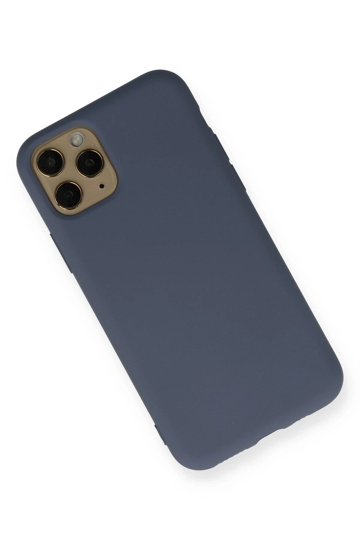Mey İthalat® iPhone 11 Pro Kılıf Nano içi Kadife Silikon - Gri