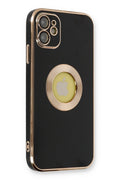 Mey İthalat® iPhone 12 Kılıf Store Silikon - Siyah