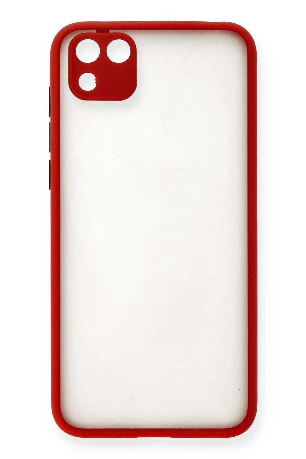Mey İthalat® Huawei Y5P Kılıf Montreal Silikon Kapak - Kırmızı