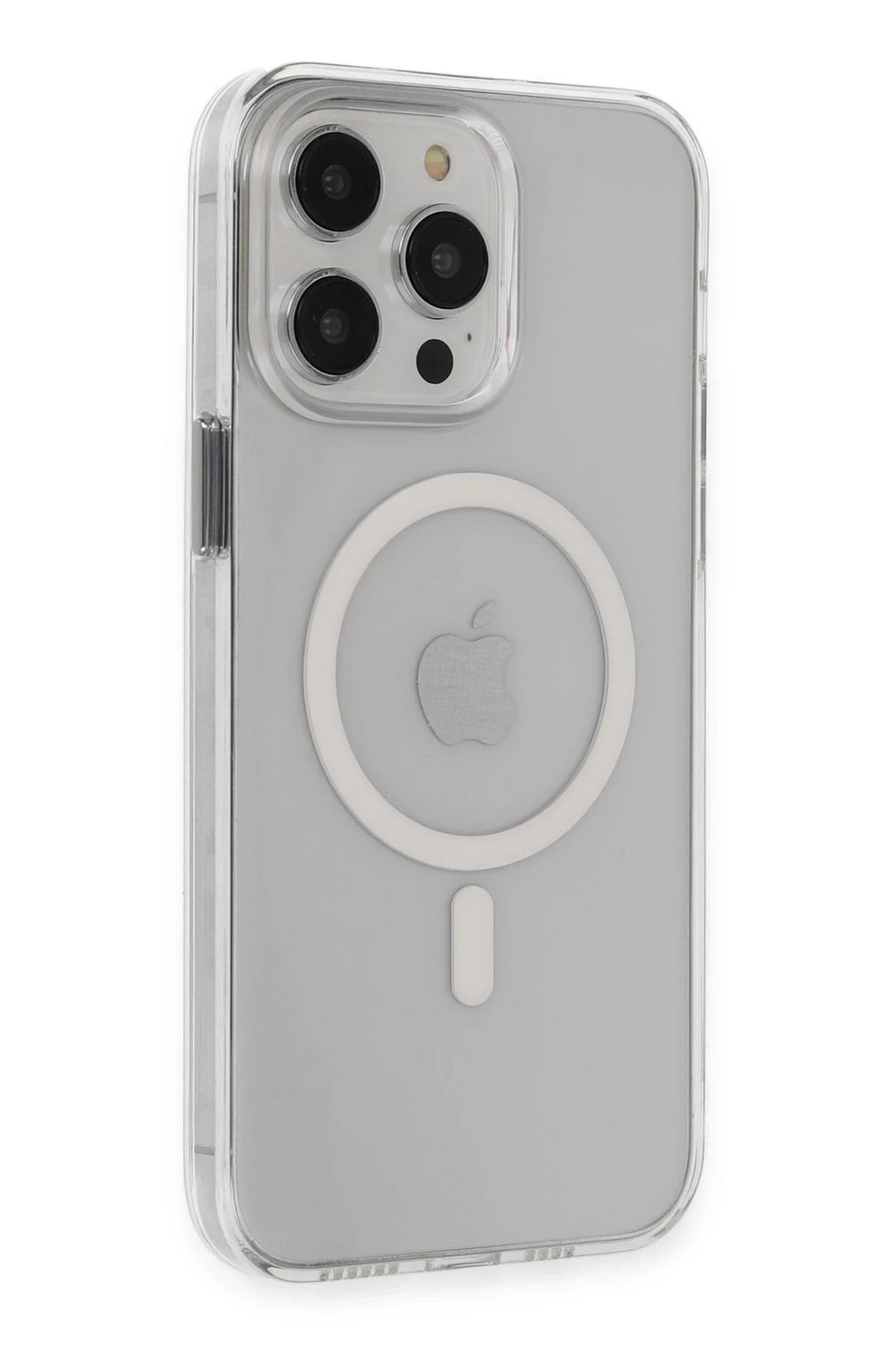 Mey İthalat® iPhone 14 Pro Max Kılıf Tron Şeffaf Magsafe Kapak - Şeffaf