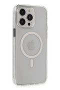 Mey İthalat® iPhone 14 Pro Max Kılıf Tron Şeffaf Magsafe Kapak - Şeffaf