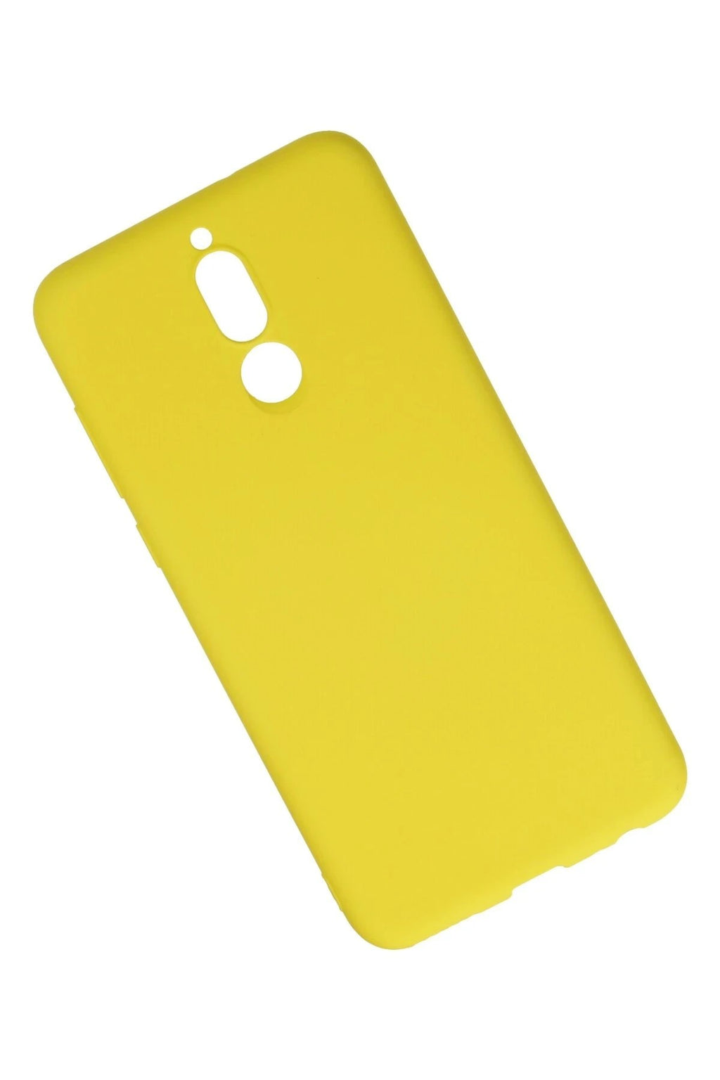 Mey İthalat® Huawei Mate 10 Lite Kılıf Nano içi Kadife Silikon - Sarı