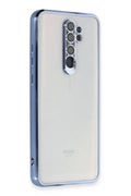 Mey İthalat® Redmi Note 8 Pro Kılıf Lensli Silikon - Açık Mavi