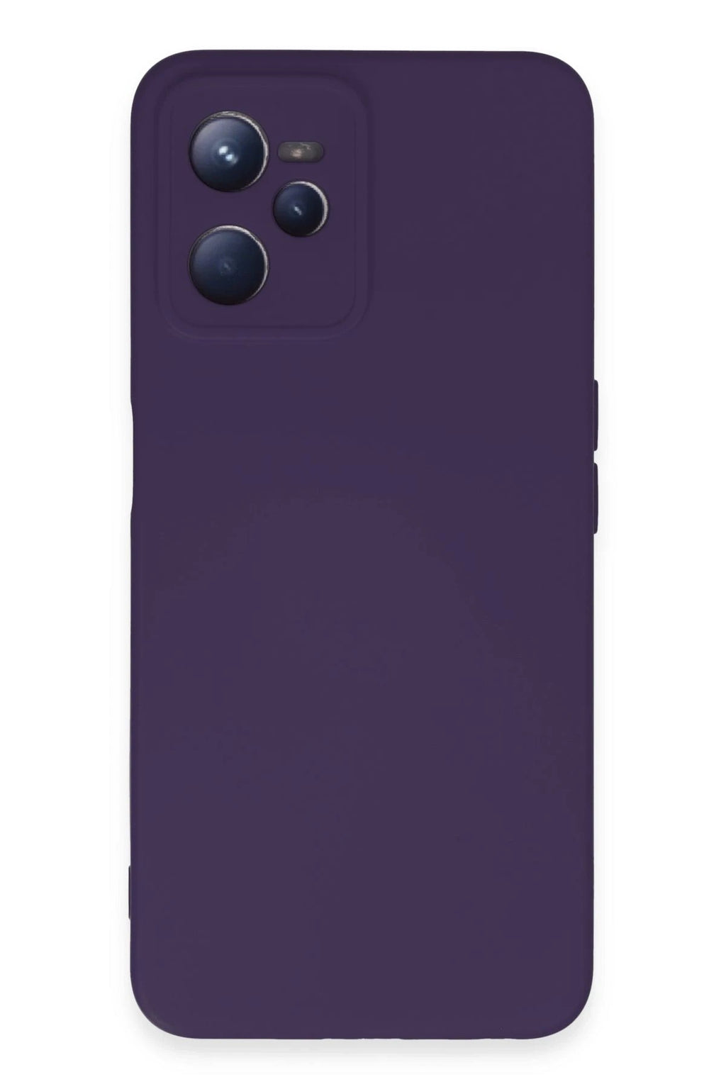 Mey İthalat® Realme C35 Kılıf Nano içi Kadife Silikon - Mor