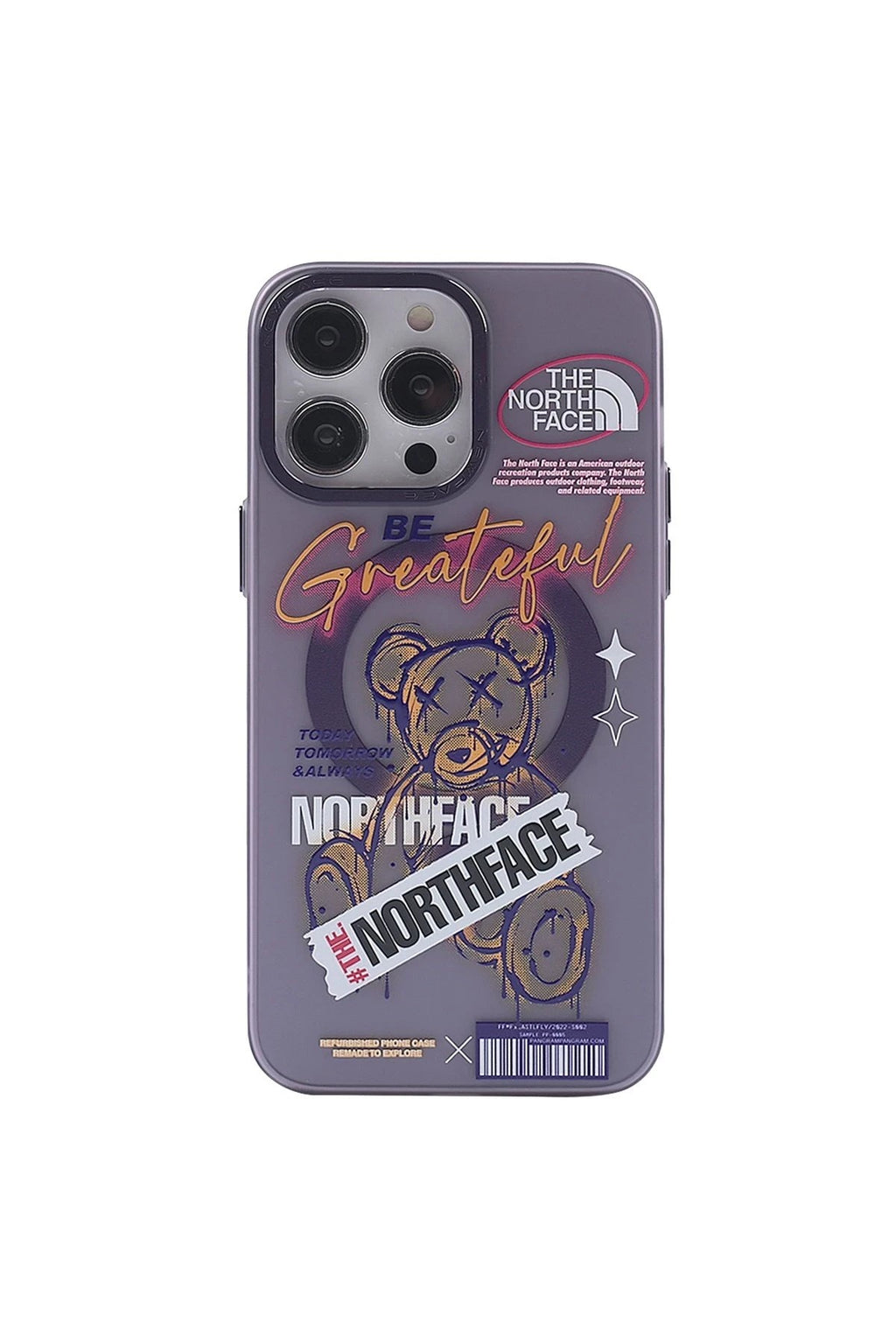 Mey İthalat® iPhone 14 Pro Kılıf Apollo Magneticsafe Desenli Kapak - Apollo Mor - 2