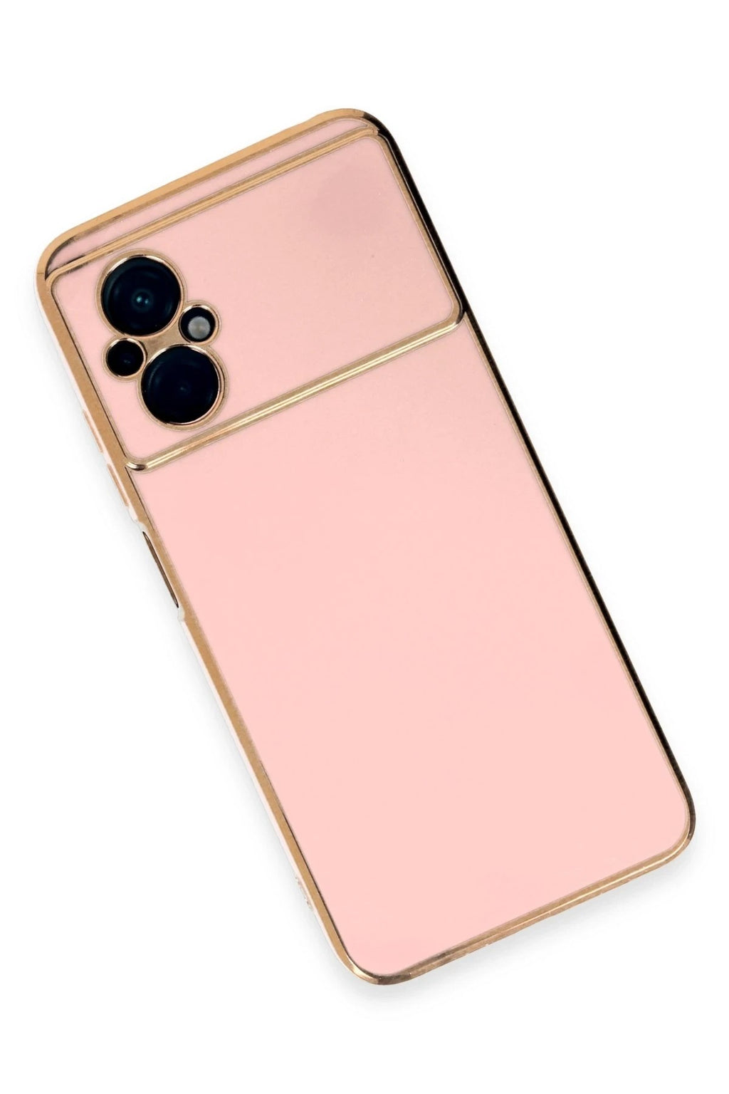 Mey İthalat® Poco M5 Kılıf Volet Silikon - Pembe