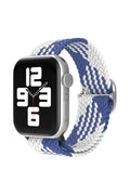 Mey İthalat® Watch 20mm Star Kordon - Mavi-Beyaz