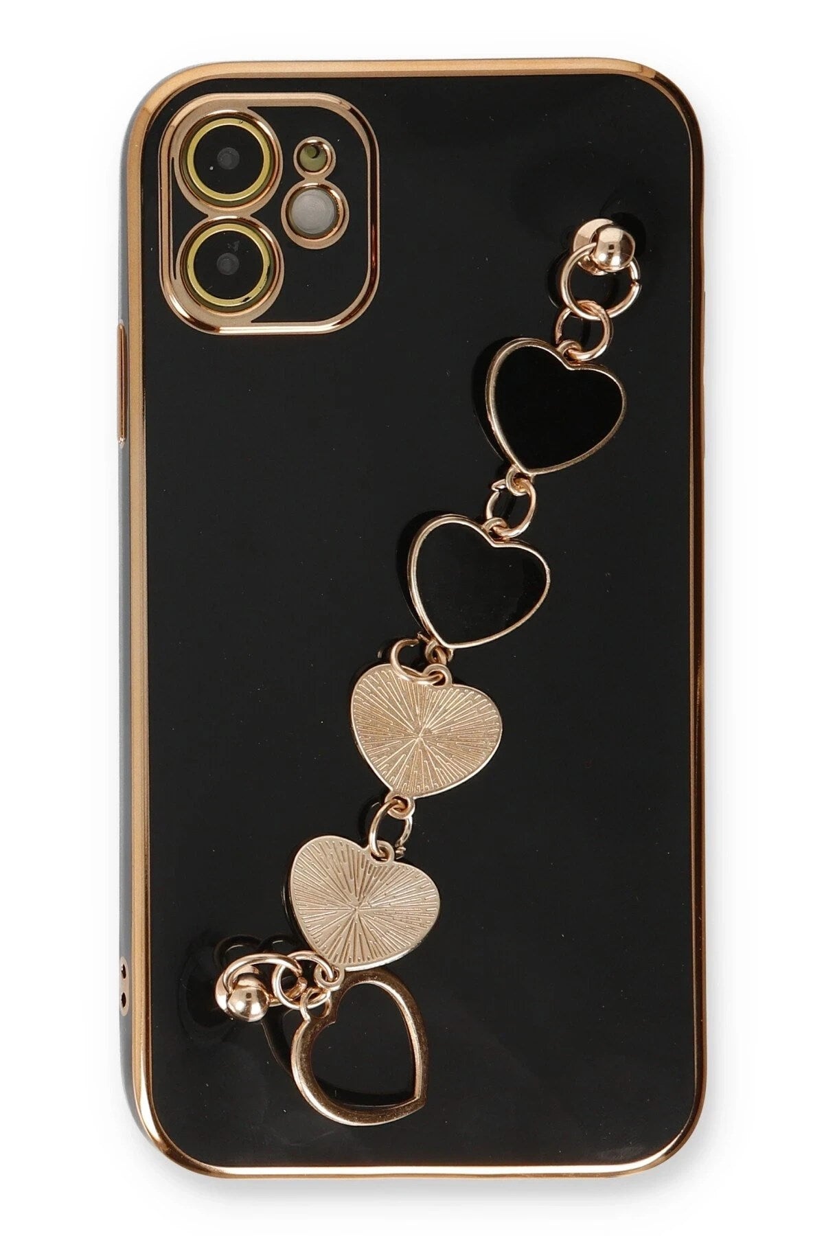 Mey İthalat® iPhone 12 Kılıf Esila Silikon - Siyah
