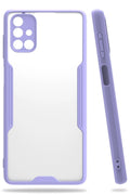 Mey İthalat® Samsung Galaxy M51 Kılıf Platin Silikon - Lila