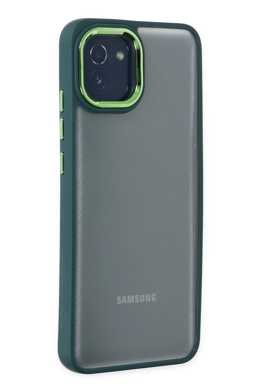 Mey İthalat® Samsung Galaxy A03 Kılıf Dora Kapak - Haki Yeşil