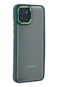 Mey İthalat® Samsung Galaxy A03 Kılıf Dora Kapak - Haki Yeşil