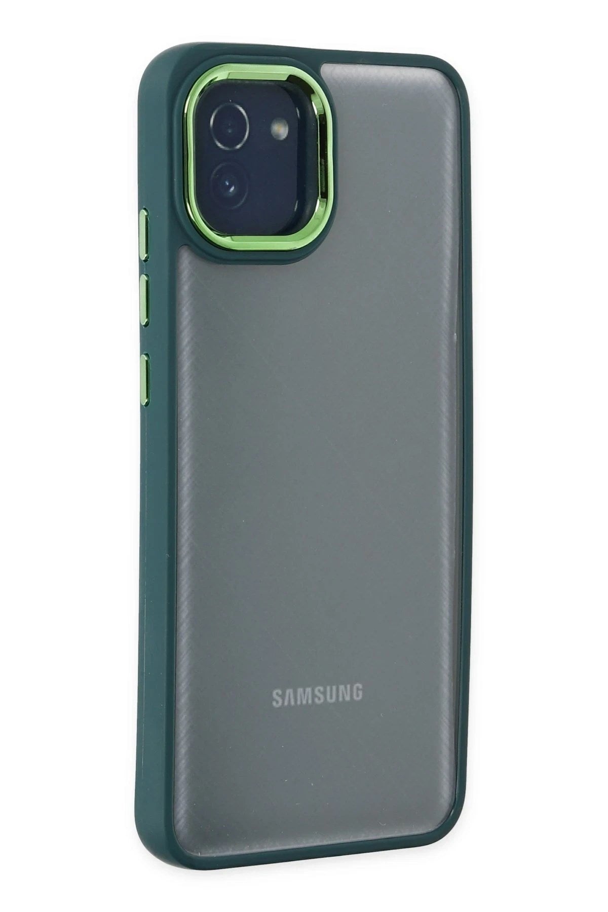 Mey İthalat® Samsung Galaxy A03 Kılıf Dora Kapak - Haki Yeşil