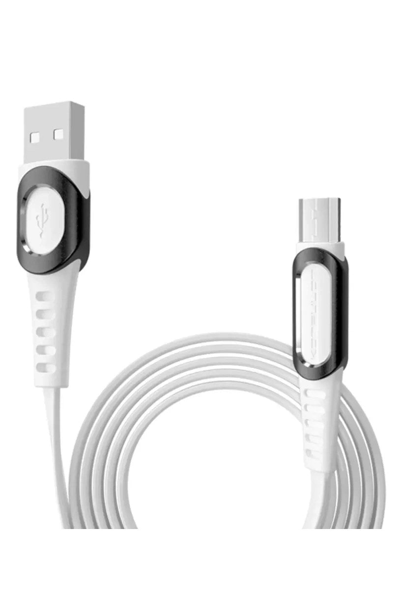 Mey İthalat® DC01 Süper Hızlı Micro USB Kablo 1M 2.4A - Beyaz