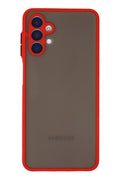 Mey İthalat® Samsung Galaxy A04S Kılıf Montreal Silikon Kapak - Kırmızı
