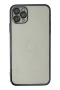 Mey İthalat® iPhone 11 Pro Kılıf Lensli Silikon - Siyah