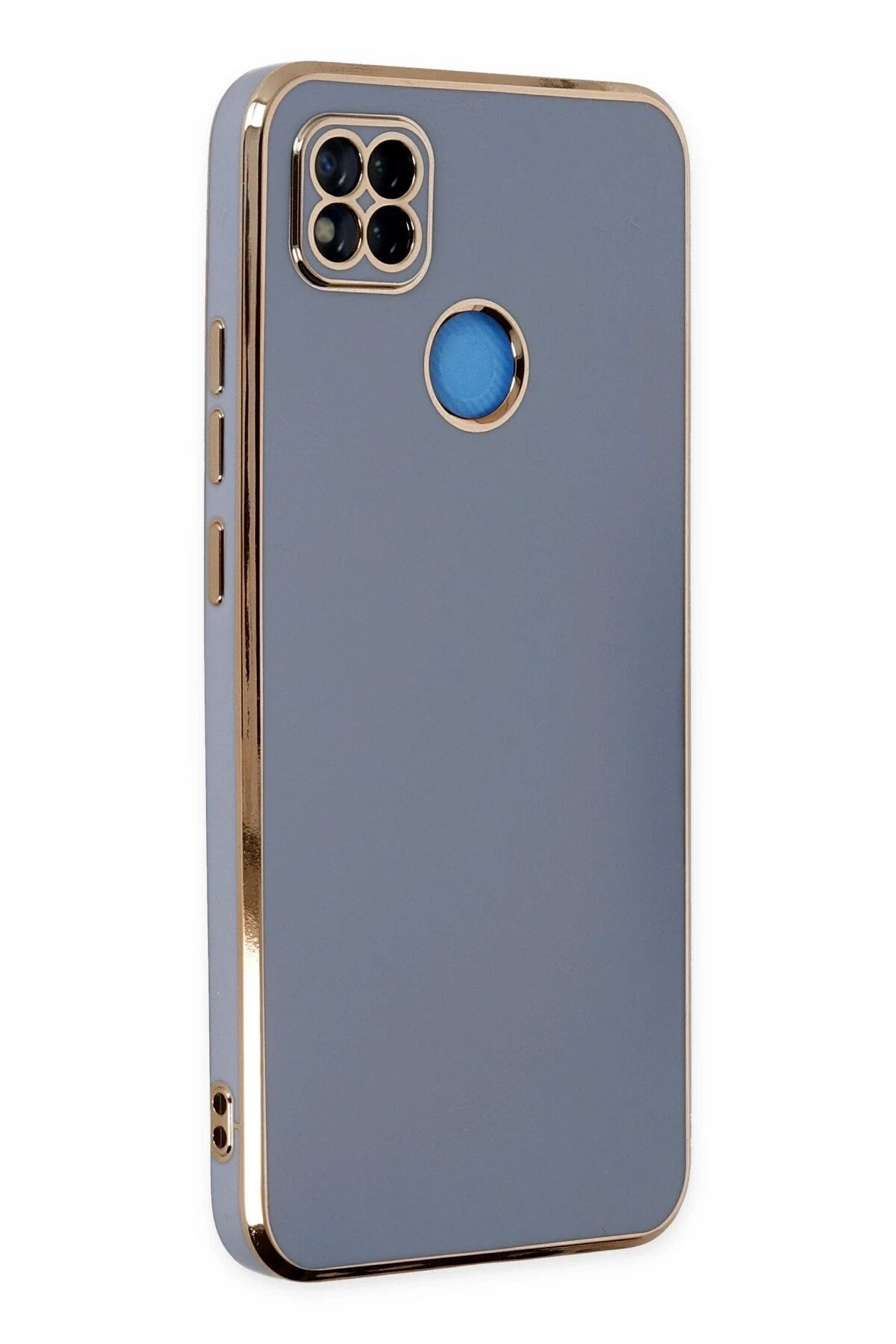 Mey İthalat® Redmi 9C Kılıf Volet Silikon - Mavi