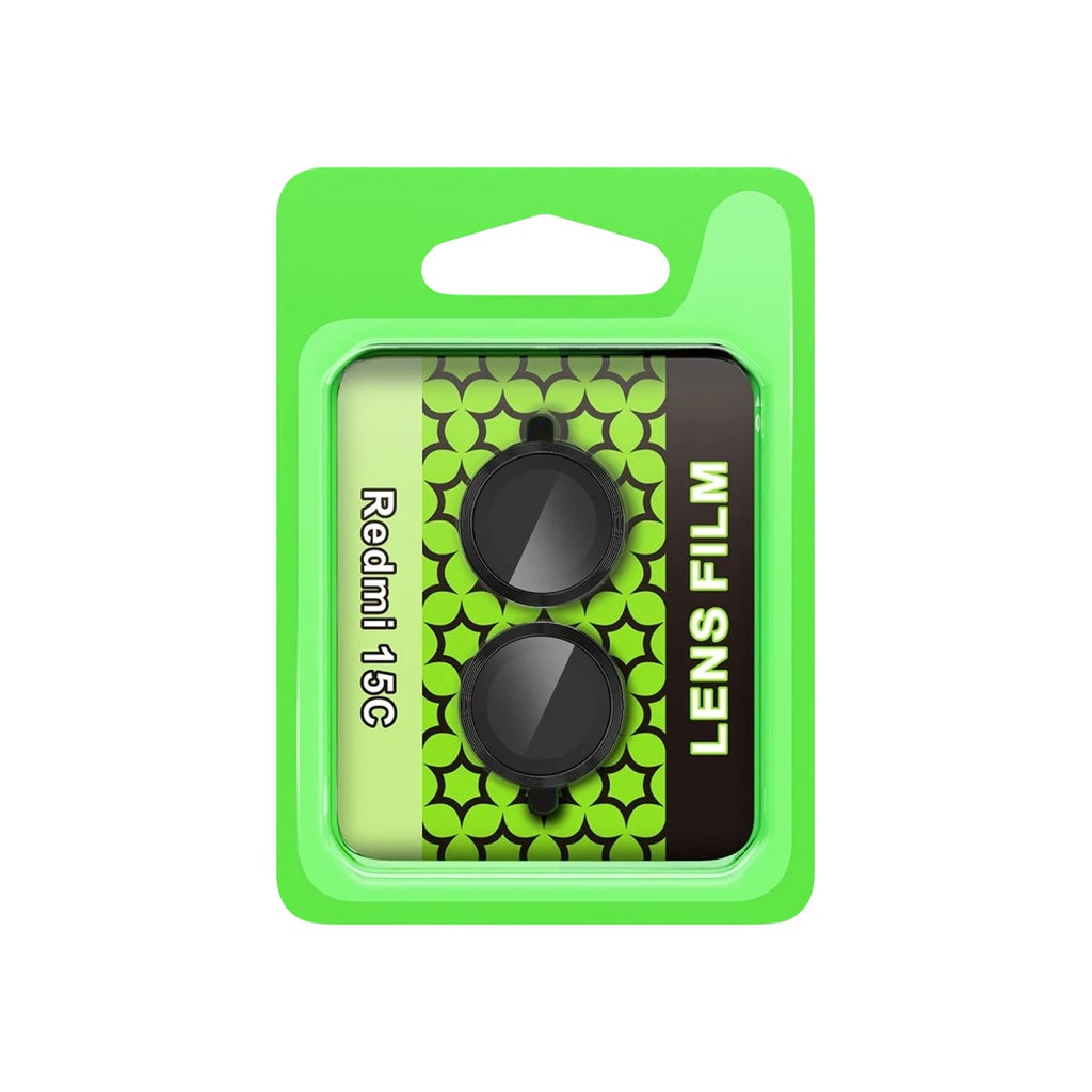 Mey İthalat® Redmi 15C 4G Raze Metal Kamera Lens - Siyah