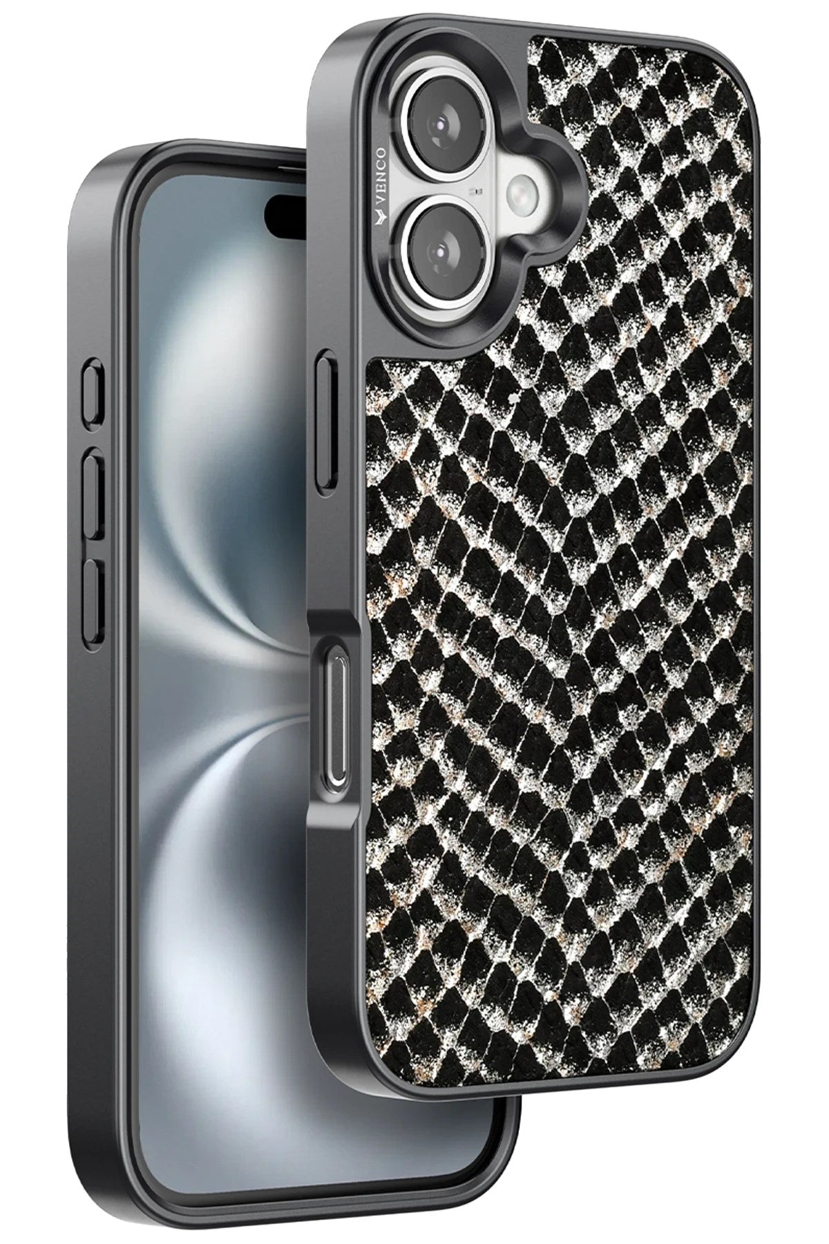 Mey İthalat® iPhone 16 Viper Kapak - Siyah
