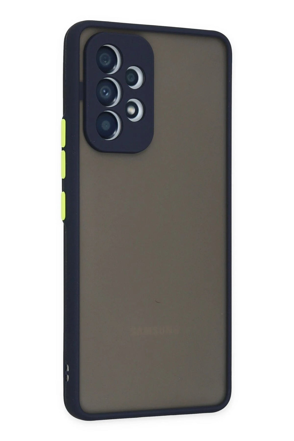 Mey İthalat® Samsung Galaxy A33 5G Kılıf Montreal Silikon Kapak - Lacivert