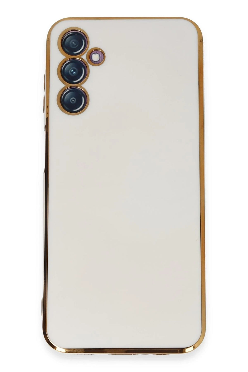 Mey İthalat® Samsung Galaxy M14 5G Kılıf Volet Silikon - Beyaz
