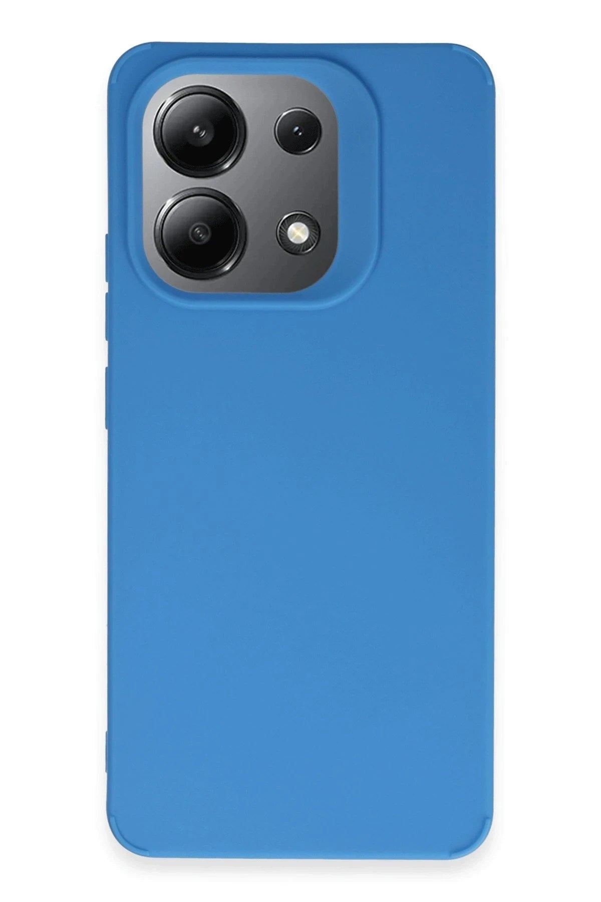 Mey İthalat® Redmi 13 4G Kılıf First Silikon - Mavi