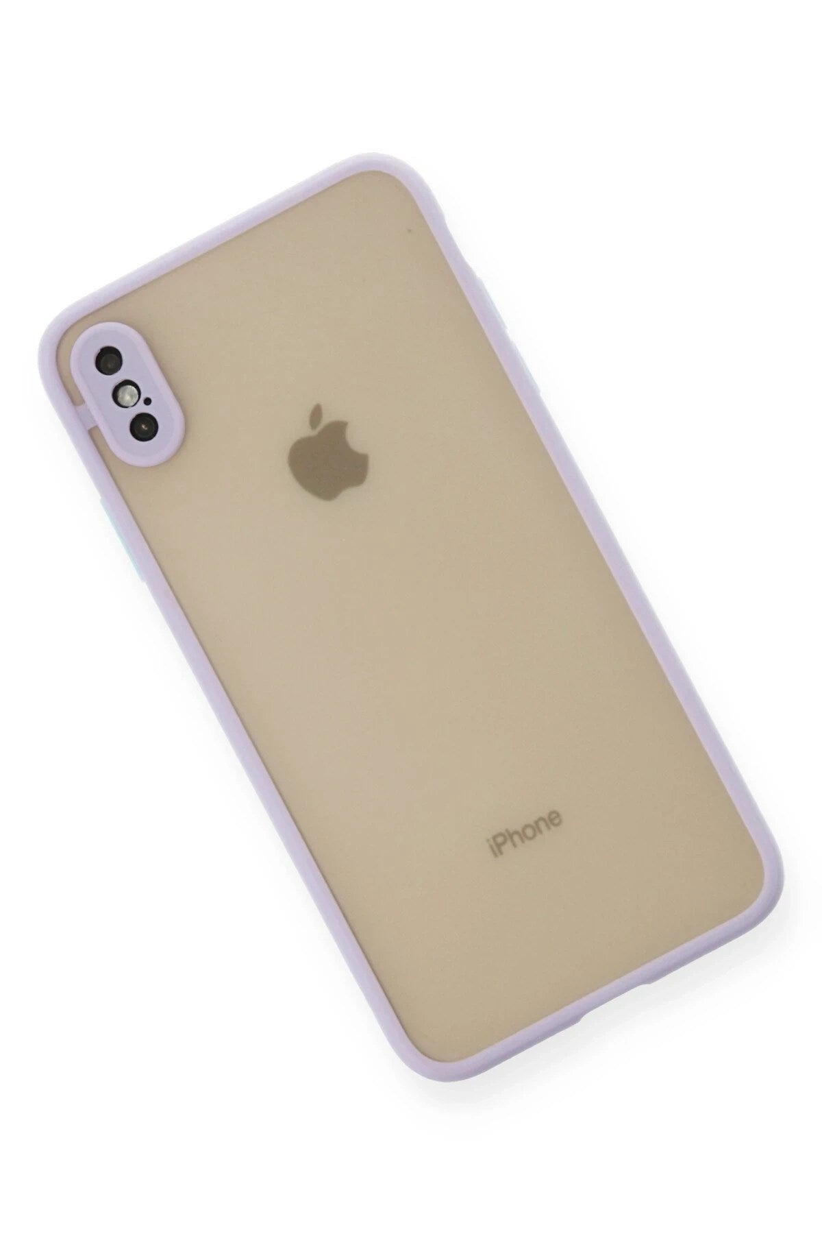 Mey İthalat® iPhone X Kılıf Montreal Silikon Kapak - Mor