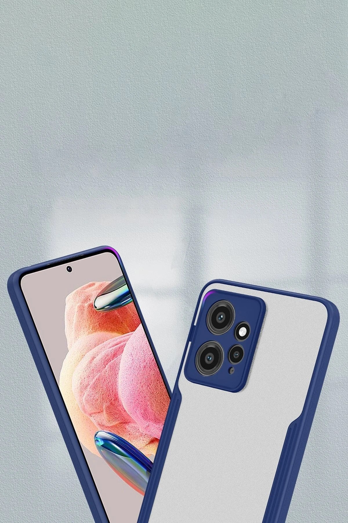 Mey İthalat® Redmi Note 12 4G Kılıf Platin Silikon - Sarı