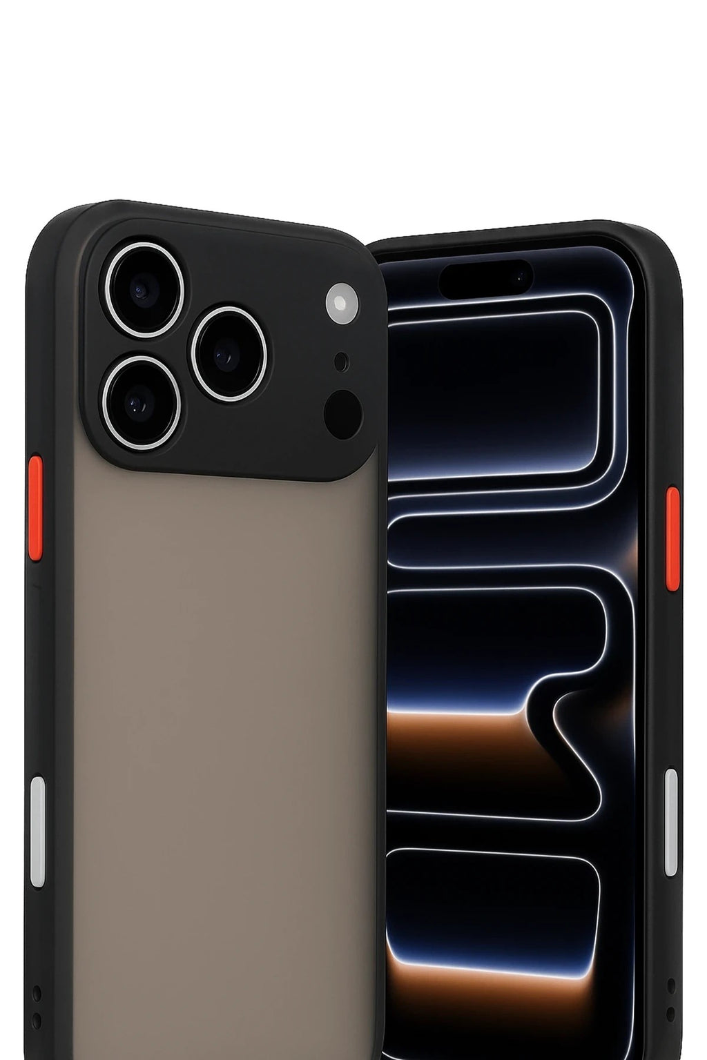 Mey İthalat® iPhone 17 Pro Max Kılıf Montreal Silikon Kapak - Siyah