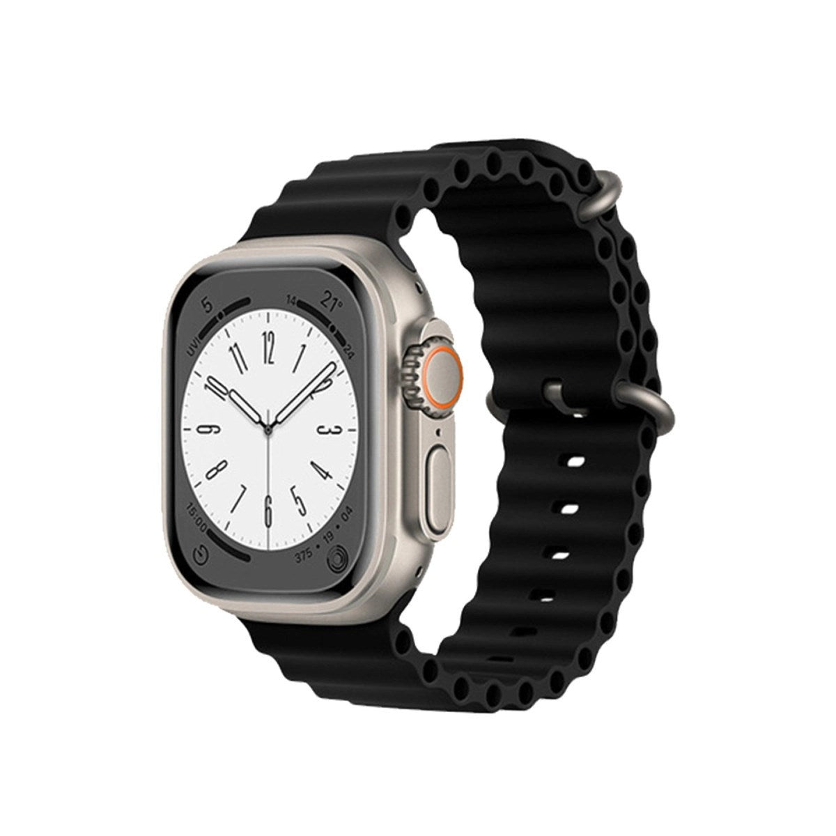 Mey İthalat® Watch 38mm Ocean Kordon - Siyah