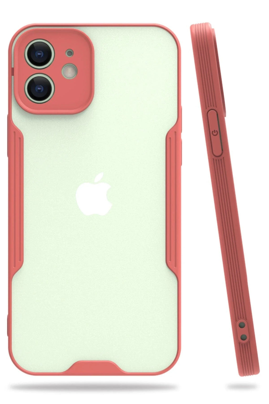 Mey İthalat® iPhone 12 Kılıf Platin Silikon - Pembe