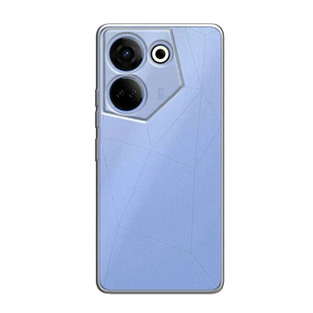 Mey İthalat® Tecno Camon 20 Pro 5G Kılıf Lüx Şeffaf Silikon